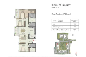 Abhee Aaria 3 BHK